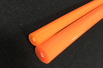 聚氨酯 PU 圆带 | 圆形带 | 胶条 | 热塑性皮带 - 橙/桔/红 85A 夹芯 光面