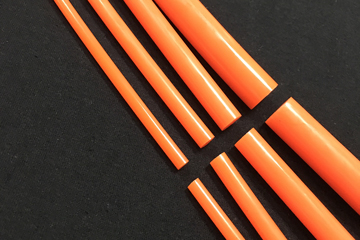 聚氨酯 PU 圆带 | 圆形带 | 胶条 | 热塑性皮带 - 橙/桔 90A 光面