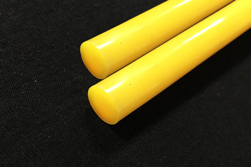 聚氨酯 PU 圆带 | 圆形带 | 胶条 | 热塑性皮带 - 黄 90A 光面