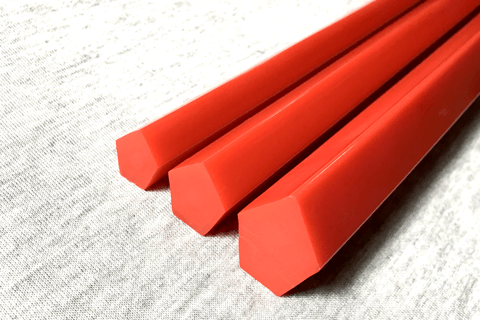 聚氨酯 PU 五角带 | 五菱带 | 菱形带 - 橙/桔/红 89A